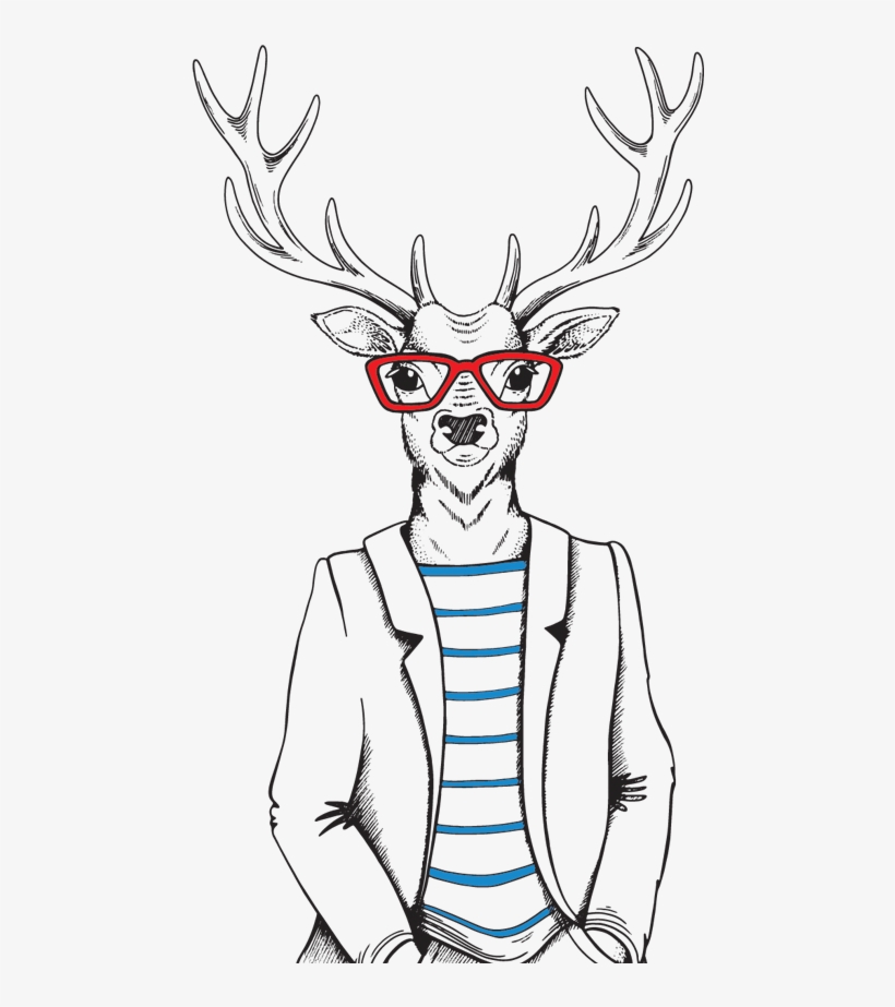 Brisbane Rooftop Bar Deer - Cartoon, transparent png #8651510