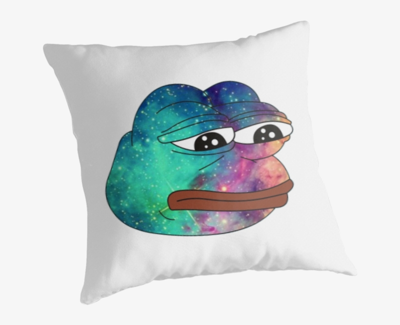 Galaxy Pepe - Meme - Cushion, transparent png #8651762