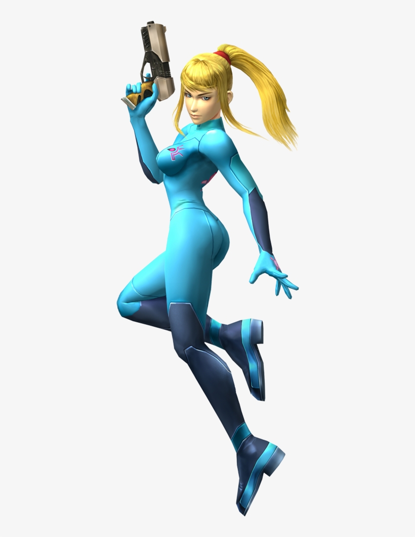 Zero Suit Samus [credit Planet Renders] Photo - Samus Aran Smash Bros, transparent png #8652857