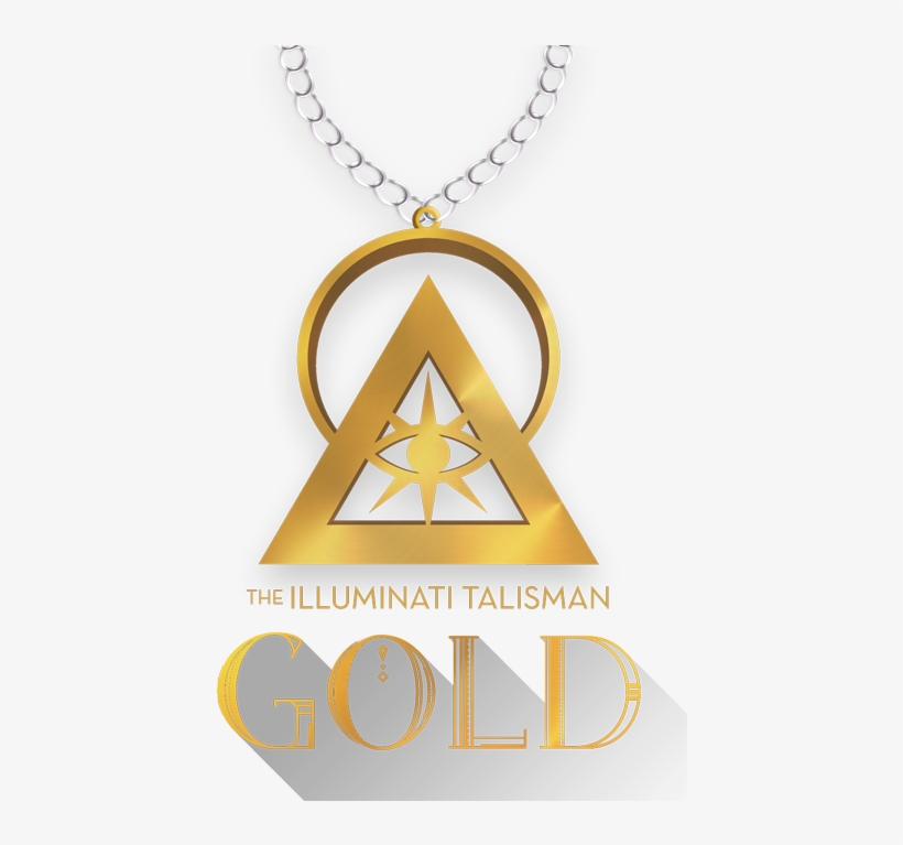 Illuminati Talisman Gold, transparent png #8653608