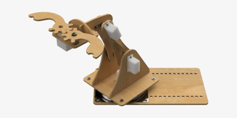 Muselab Robotic Arm - Plywood, transparent png #8653919