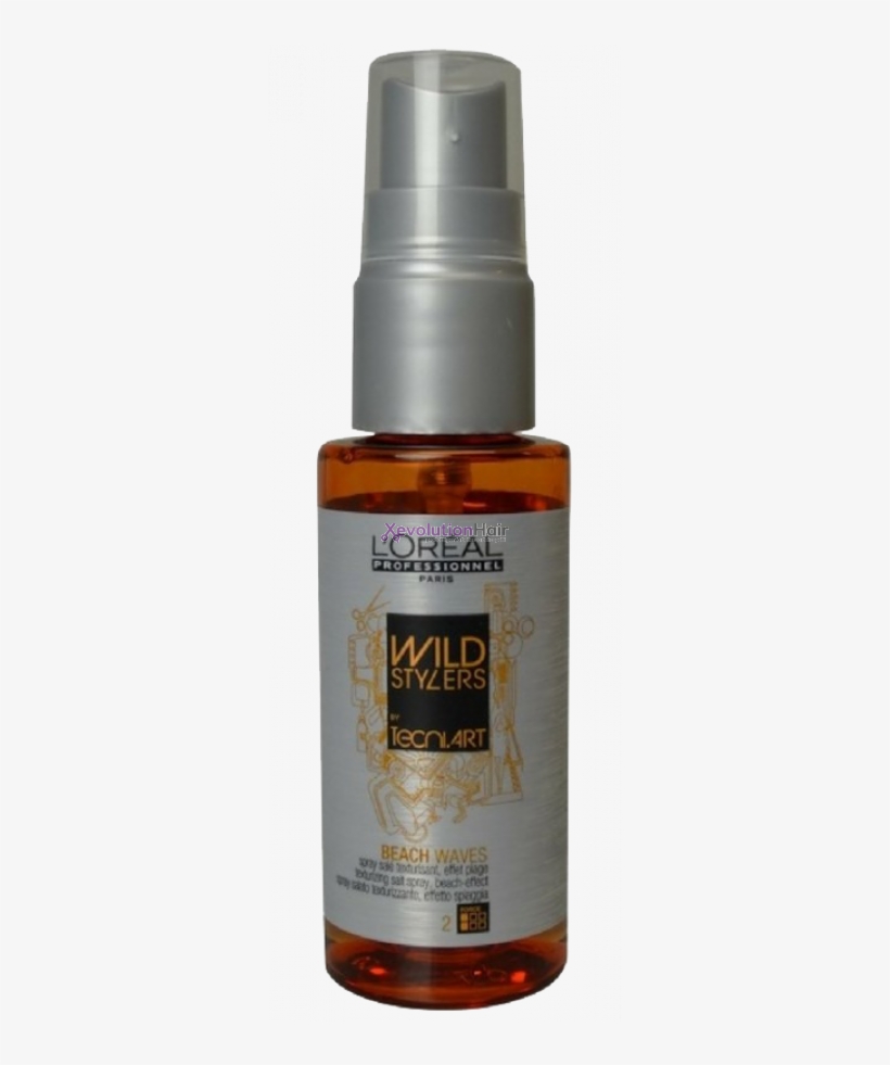 L'oreal Wild Stylers Tecni Art Beach Waves 45ml 3474636471638 - L'oréal Professionnel Tecni.art Wild Stylers Beach, transparent png #8654724