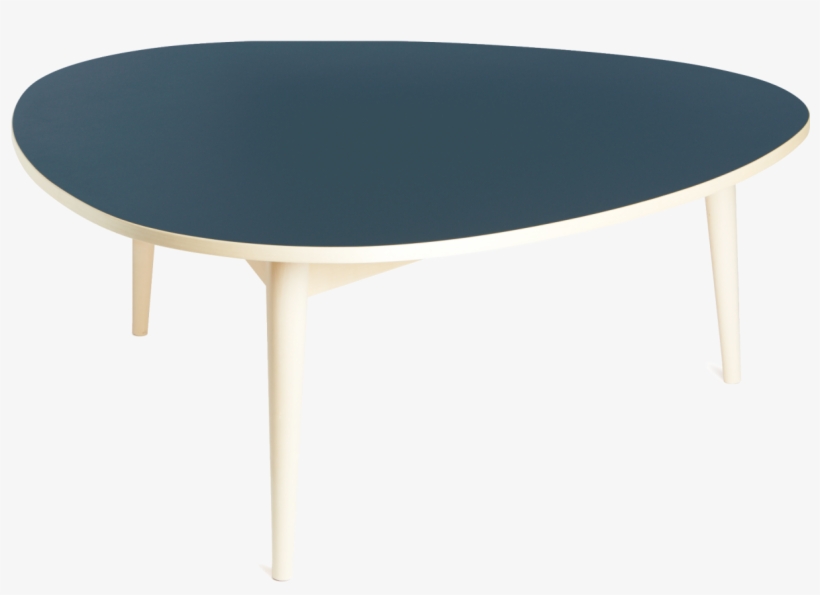 Three-round Table, Low Model 1949/1950 Smoky Blue - Coffee Table, transparent png #8654785