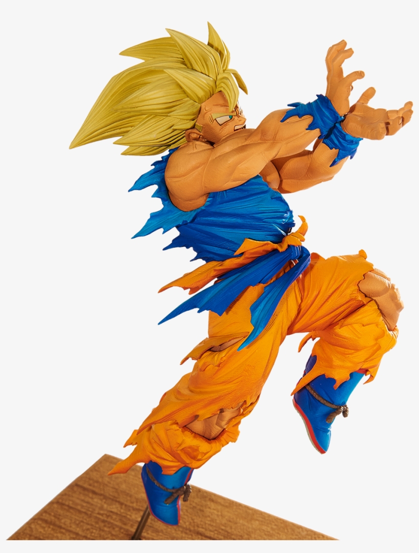 Super Saiyan Goku Png - Action Figure, transparent png #8654857