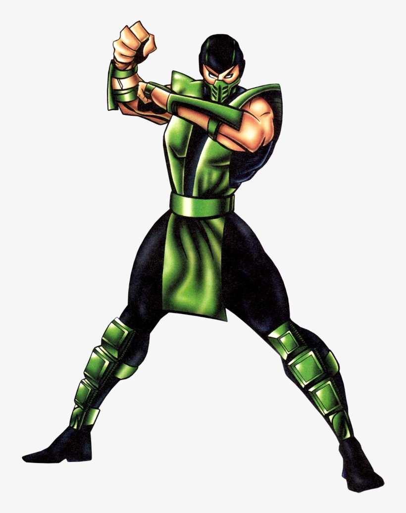 Scorpion Clipart Mortal Kombat - Reptile Mortal Kombat Png, transparent png #8655067