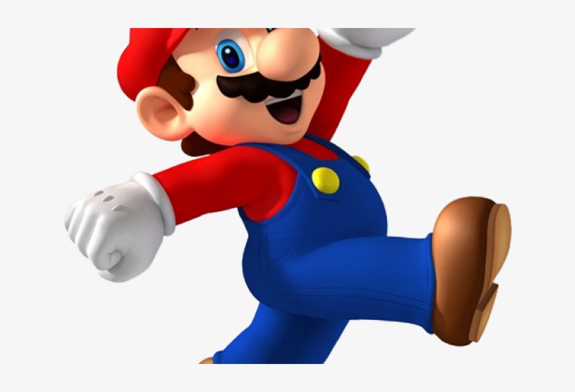Mario Bros Clipart Super Jump - Mario Party 8 Mario Voice, transparent png #8655528