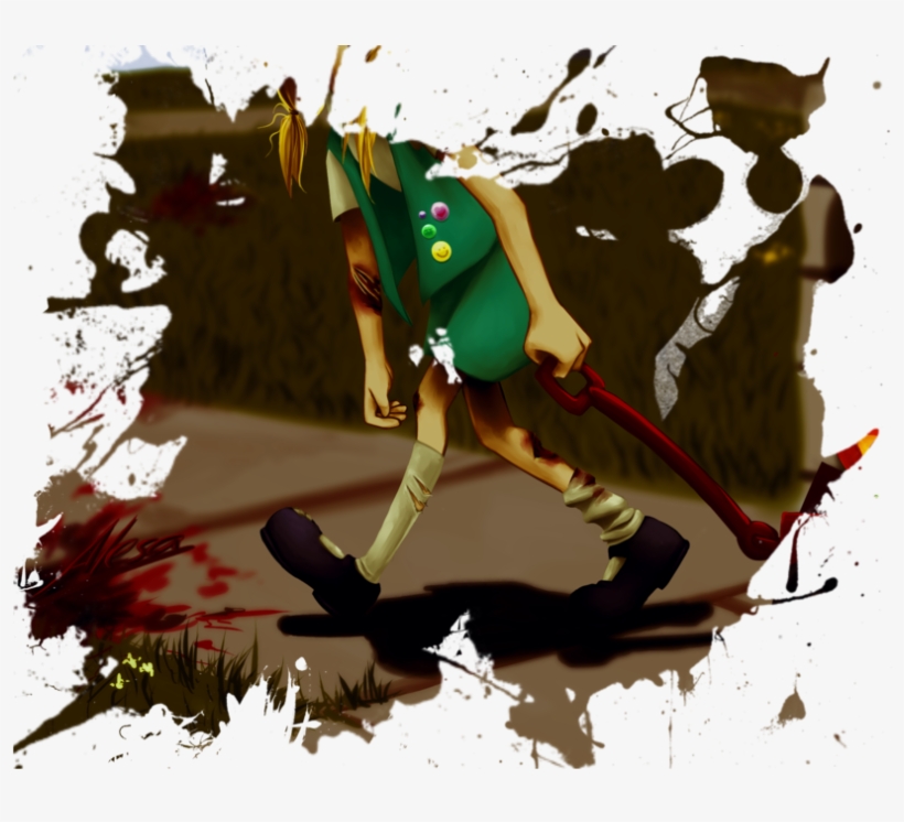 Zombie Girl 4 - Illustration, transparent png #8655670