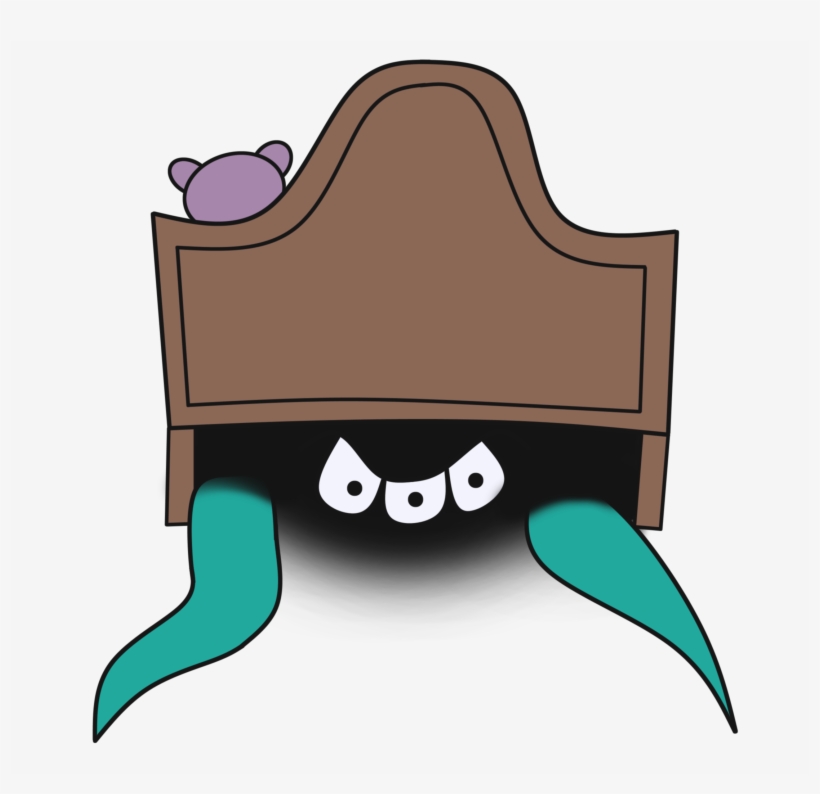 Monsterunderthebed - Cartoon, transparent png #8656020