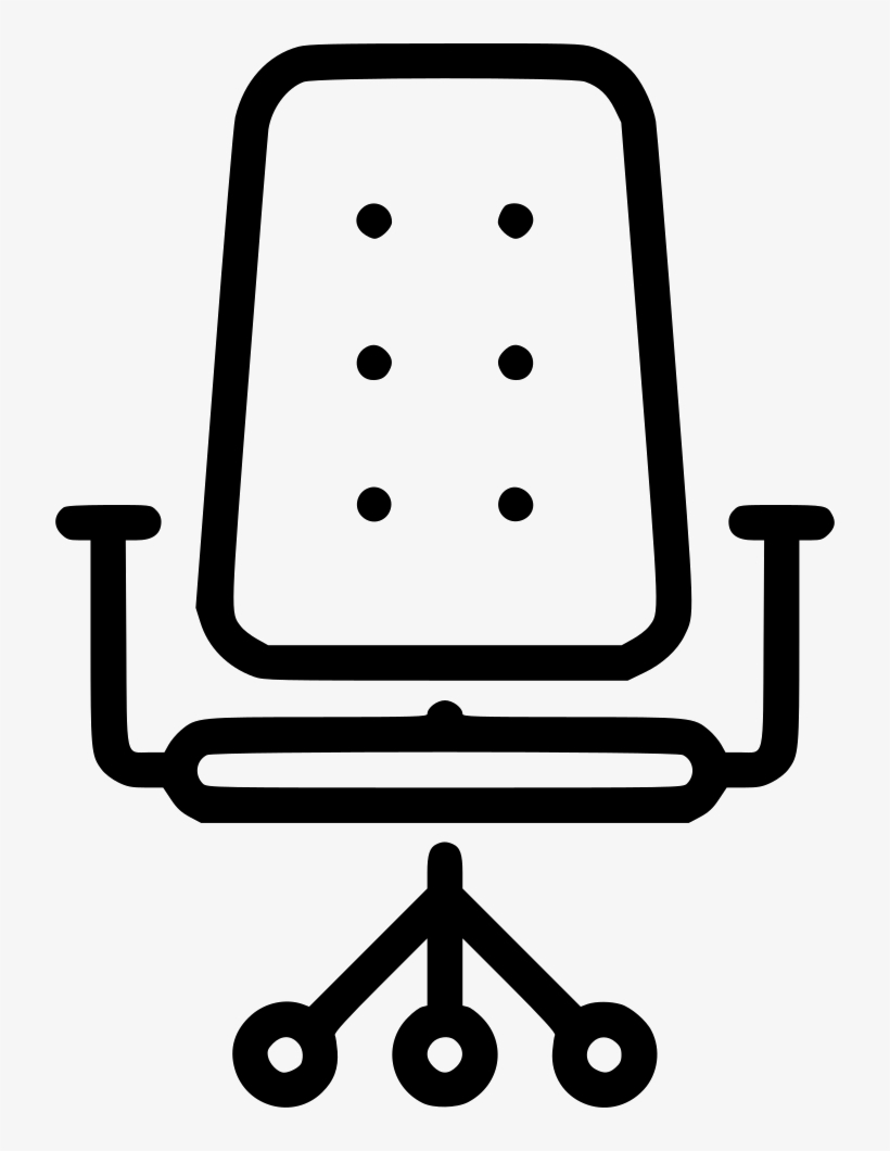 Office Chair Comments - Chair, transparent png #8656202