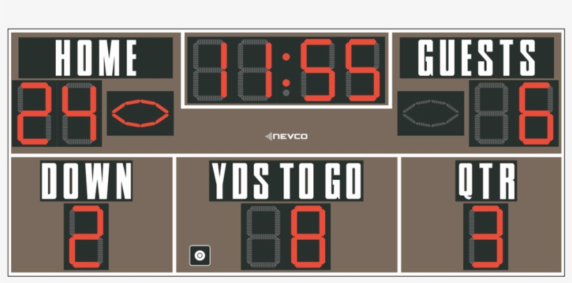 1394126622 3600 - Football Scoreboard, transparent png #8656204