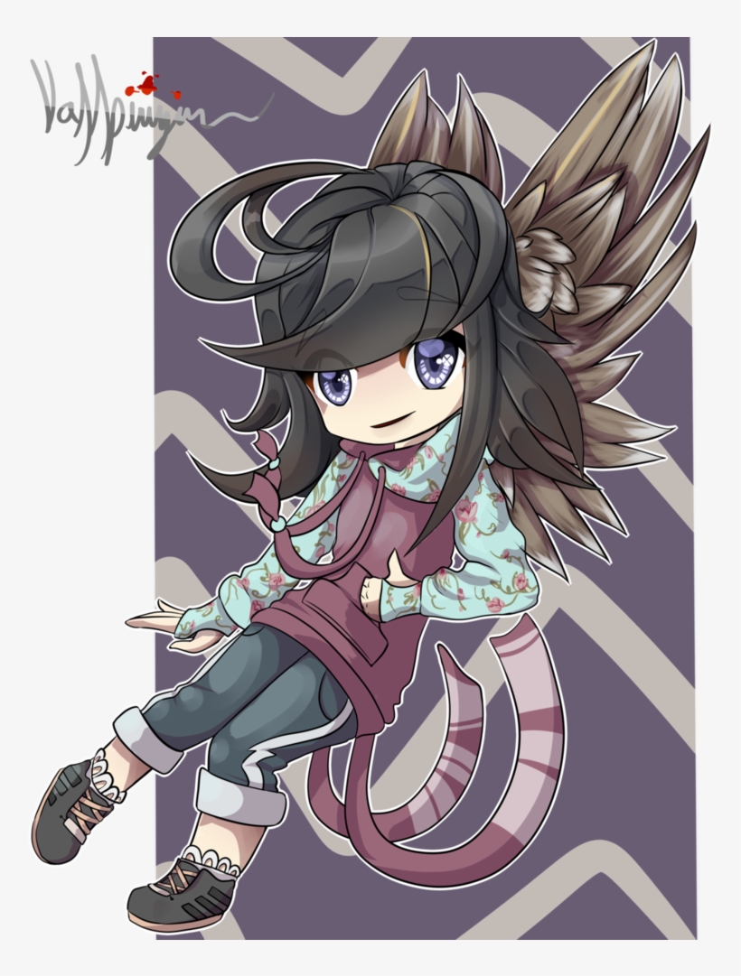 Part Two Of My Roadrunner Girl Custom Adopt Design - Cartoon, transparent png #8656615