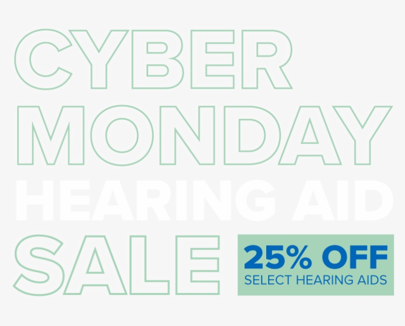 Cyber Monday Hearing Aid Sale - Poster, transparent png #8657173