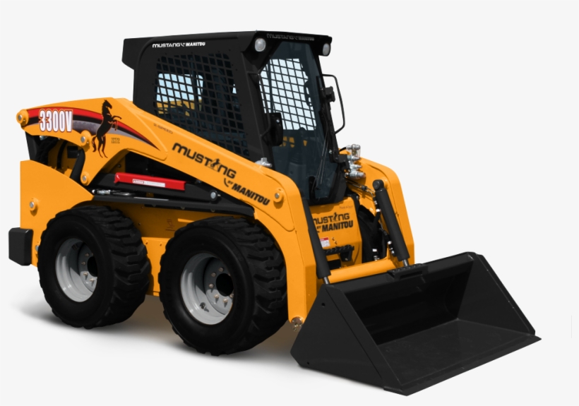 Skid Steer Loaders - Mustang 3300v, transparent png #8658326