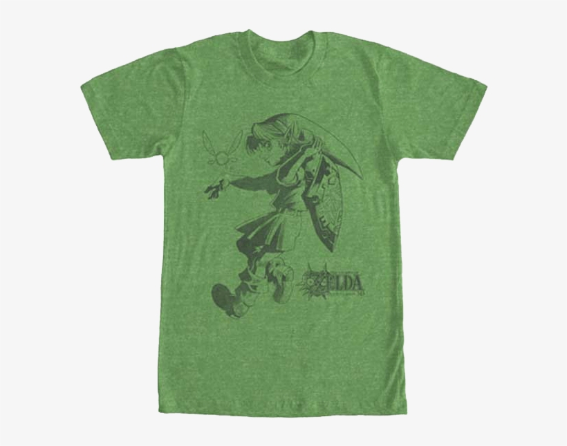 Vintage Link And Navi T Shirt - Camiseta Zelda Link, transparent png #8658674