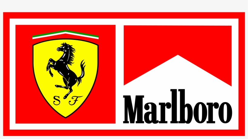 Scuderia Ferrari Marlboro Logo, transparent png #8658702