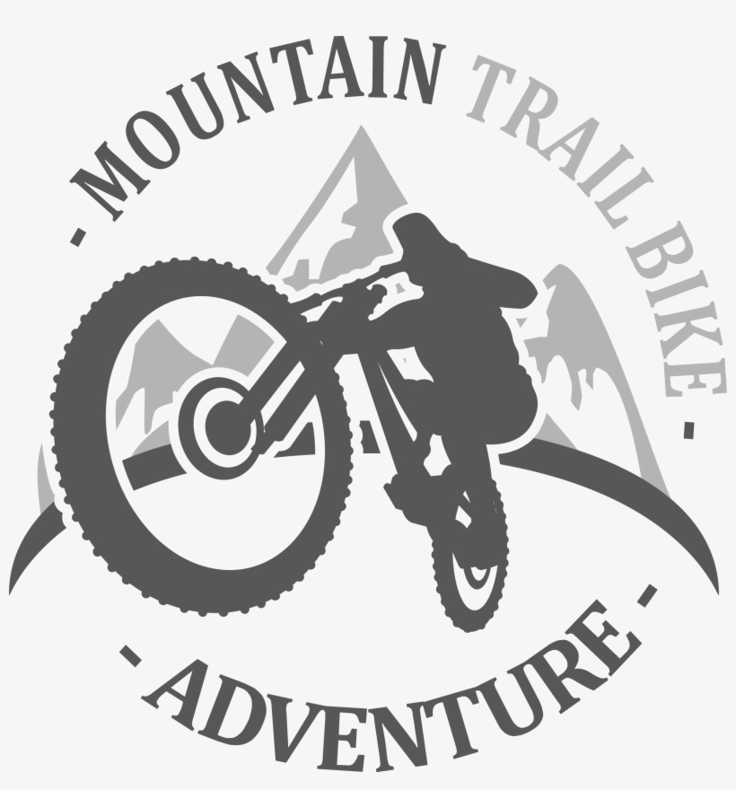 Clipart Royalty Free Library Logo Bicycle Wheel Bike - Mountain Bike Logo Png, transparent png #8658857