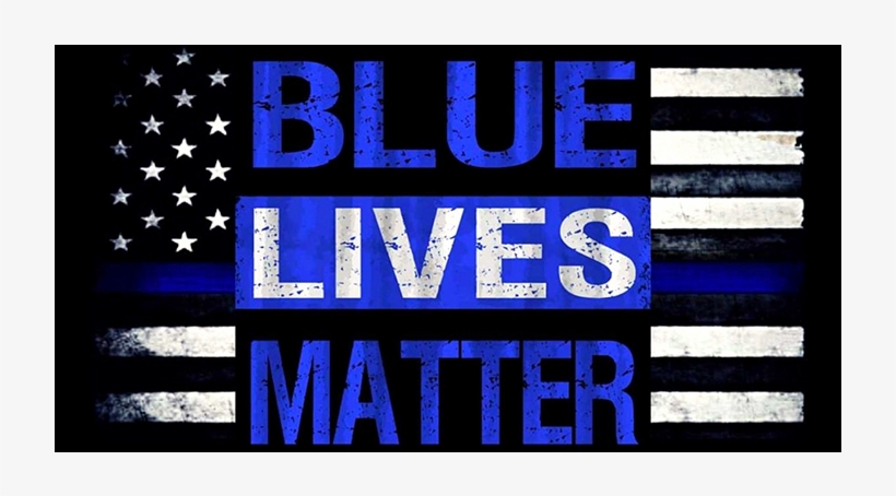 Blue Lives Matter - Graphics, transparent png #8658956