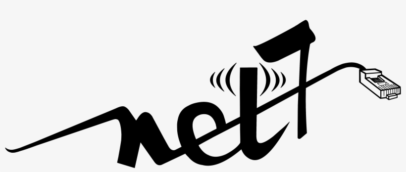 Logo De Net7 - Calligraphy, transparent png #8659167