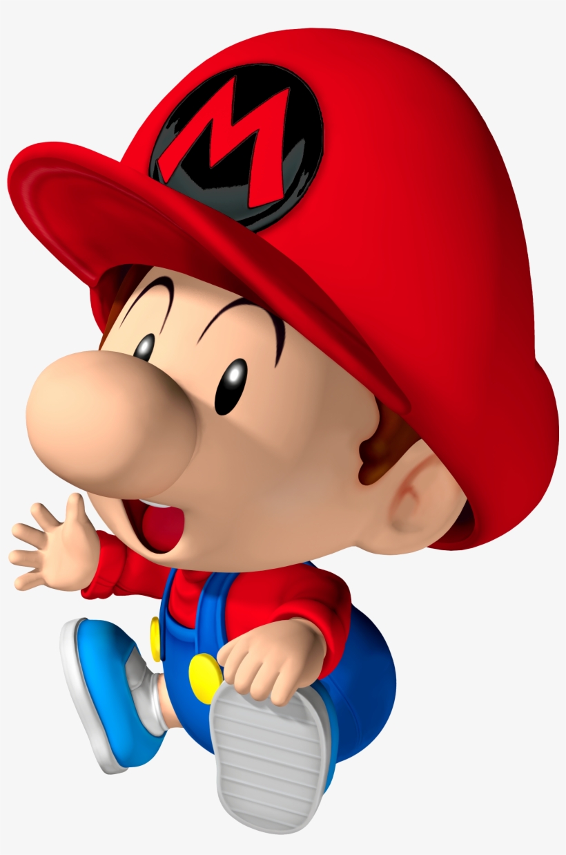 Baby Mario And Luigi 2 - Baby Mario Mario Kart, transparent png #8660088