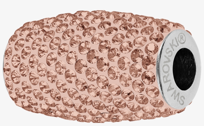 Swarovski 80921 Becharmed Pave Column Bead 13mm Vintage - Circle, transparent png #8660321