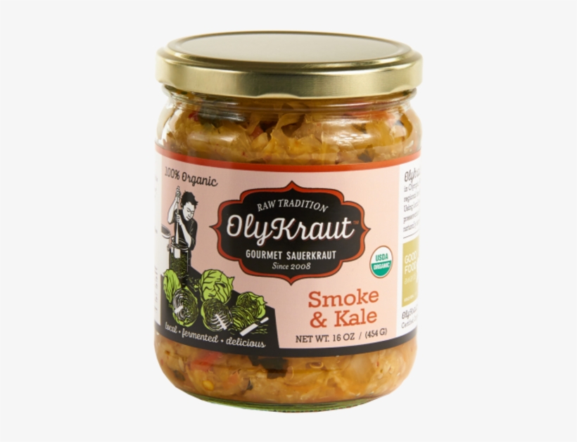 Olykraut Organic Smoke & Kale Kraut - Carrot, transparent png #8660325