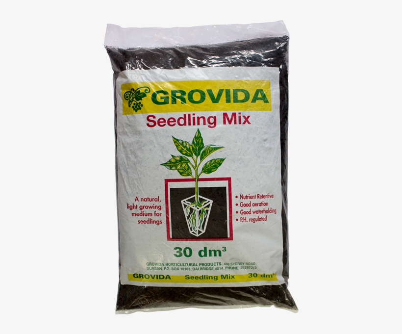 Grovida Seedling Mix 30dm3 - Natural Foods, transparent png #8660669