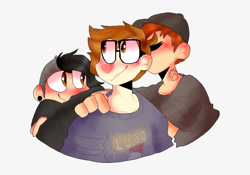 Skrillex X Deadmau5 X Andrew Volpe From Ludo We're - Cartoon, transparent png #8661005