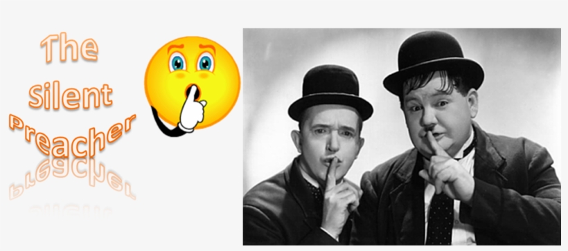 The Silent Preacher - Laurel And Hardy Party, transparent png #8661210