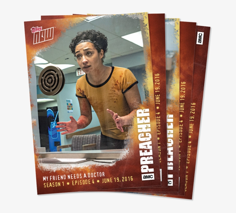 Preacher - Book Cover, transparent png #8661598