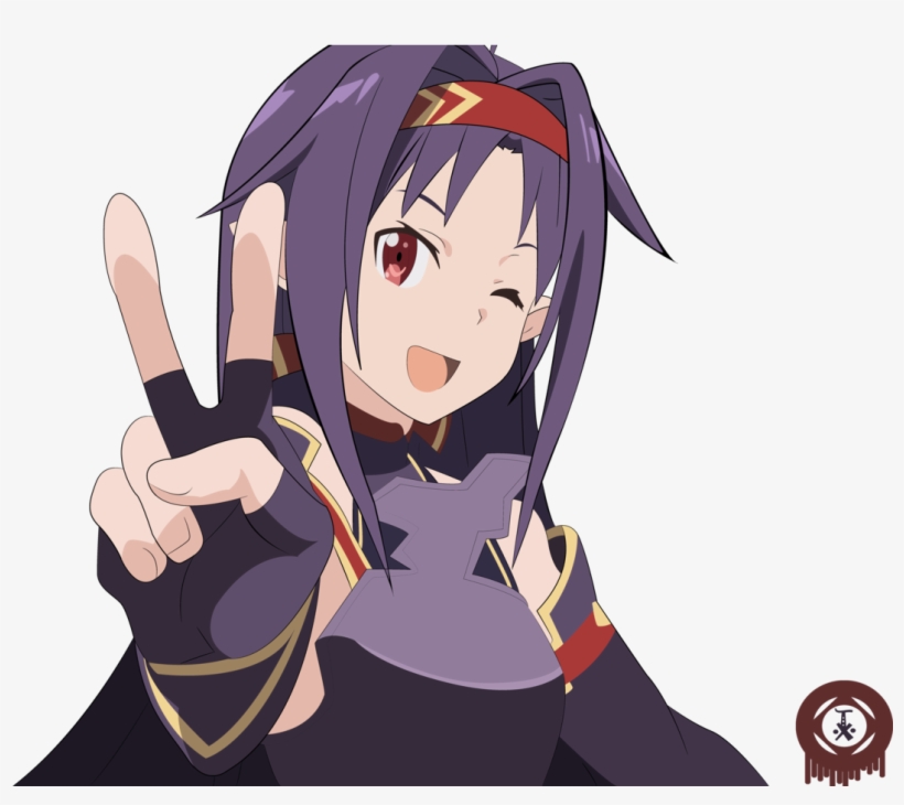 Yuuki - Yuuki Konno White Background, transparent png #8661623