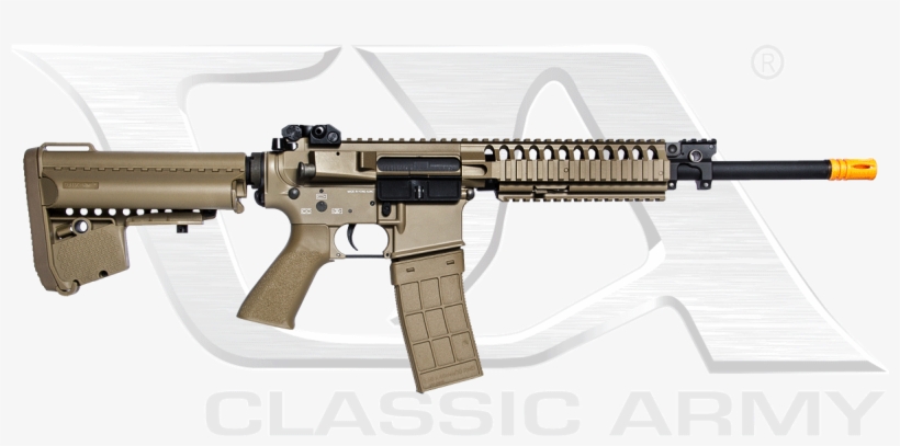 Classic Army M4 Enhanced Ecr4 Carbine Aeg Airsoft Rifle - M4 Ecr4 Classic Army, transparent png #8662788