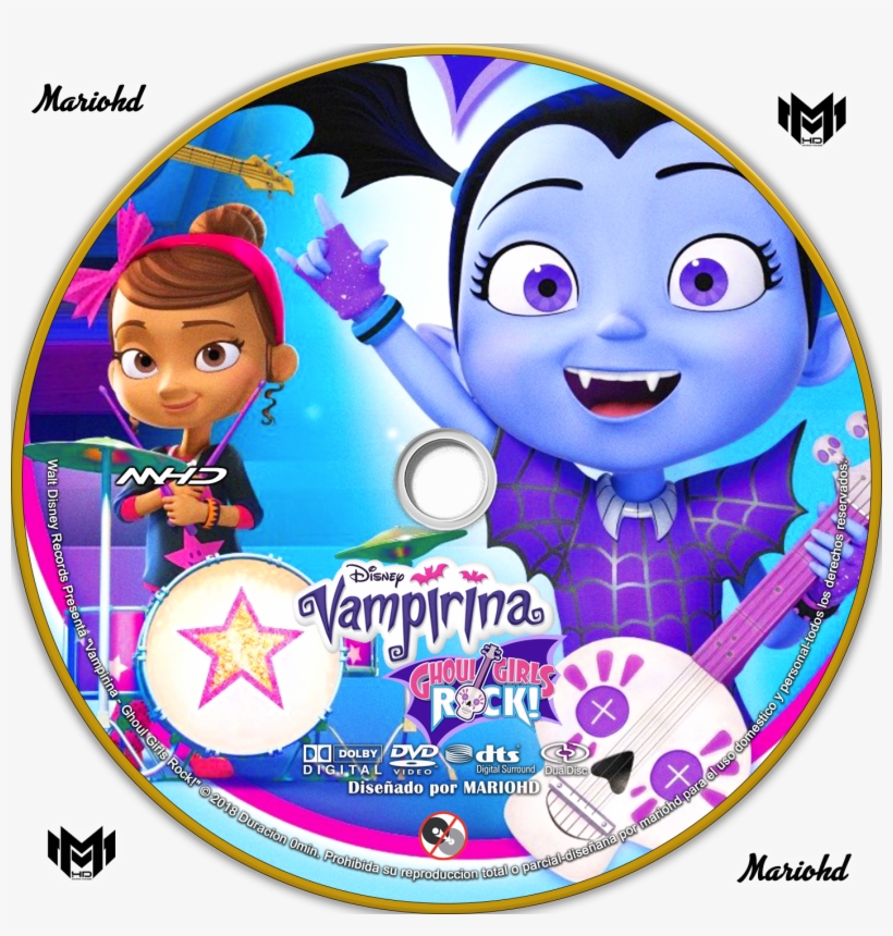 Dvd Vampirina Ghoul Girls Rock, transparent png #8663301