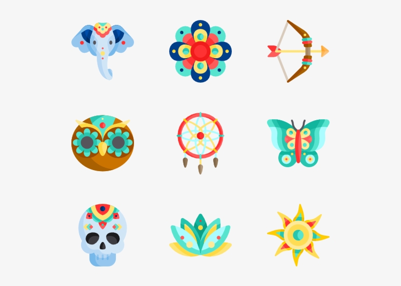 Icon Packs Vector Svg Psd Png - Boho Icon Png, transparent png #8663459