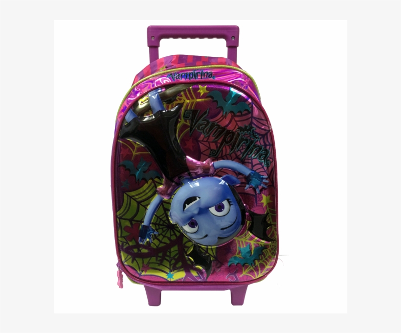 Salveque Con Rodines Y Relieve Vampirina - Hand Luggage, transparent png #8663464