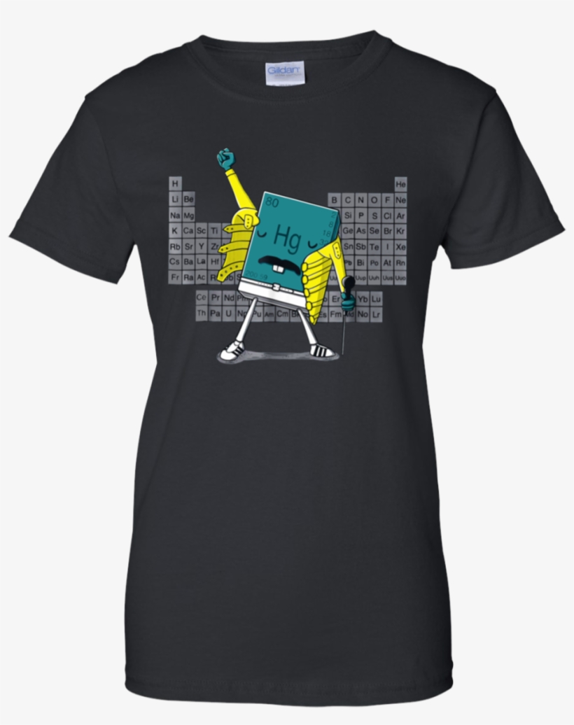 I Love Science Freddie Mercury Ladies' T-shirt - T-shirt, transparent png #8664092