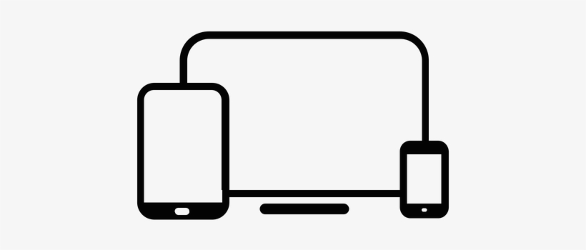 Tv, Pc, Tablet And Mobile - Multiscreen Icon, transparent png #8664143
