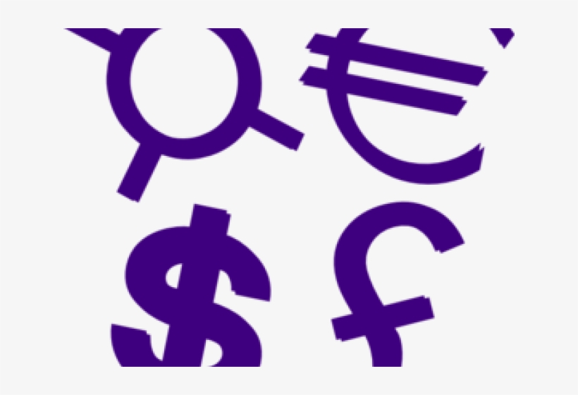 Images Of Money Signs - Currency Symbols, transparent png #8664180
