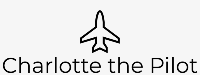 Charlotte The Pilot Logo Black Format=1500w, transparent png #8664628