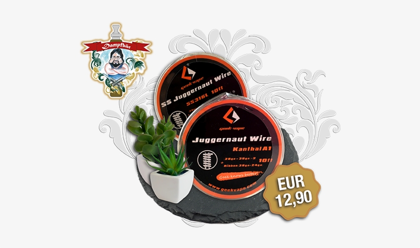 Geek Vape Juggernaut Wire - Lettuce, transparent png #8664903