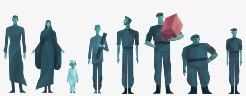 Pray Full Lineup - Standing, transparent png #8665162