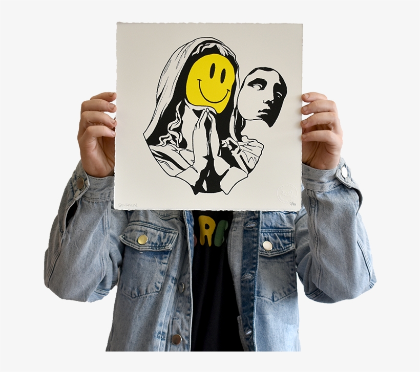 'pray For Happiness' By Bryce Wong - Handstyle, transparent png #8665448