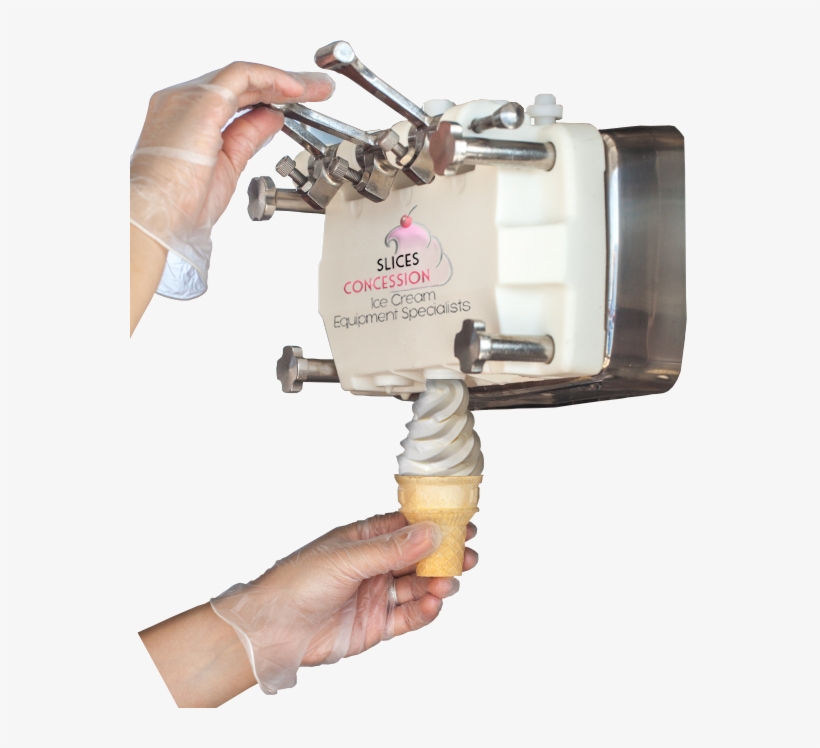 The Power Of Pressurized Soft Serve Machines - Soft Cone Ice Cream Machine, transparent png #8665699