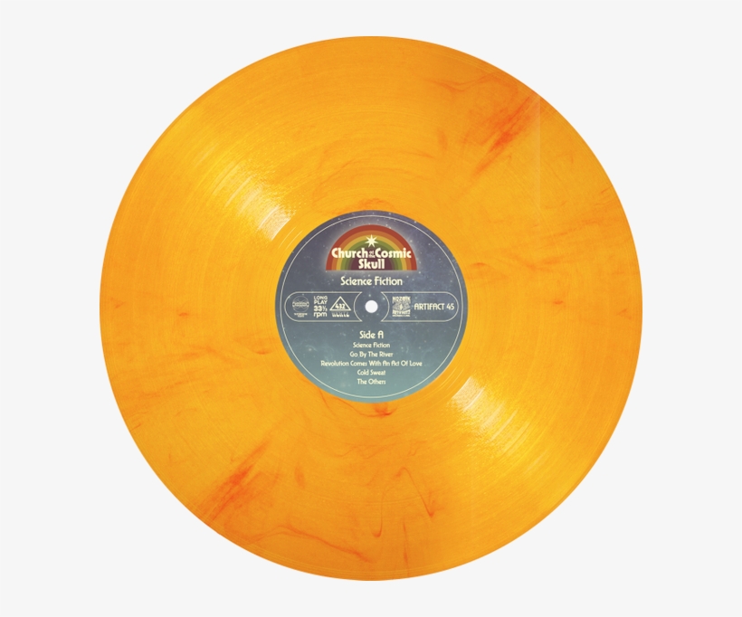 Solar Flare Vinyl & Any T-shirt - Transparent Orange Vinyl Record, transparent png #8665970