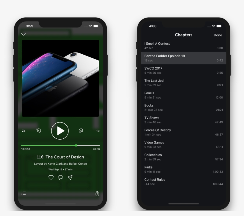 Chapter Icon And Image In The Layout Podcast And Available - Iphone, transparent png #8666293