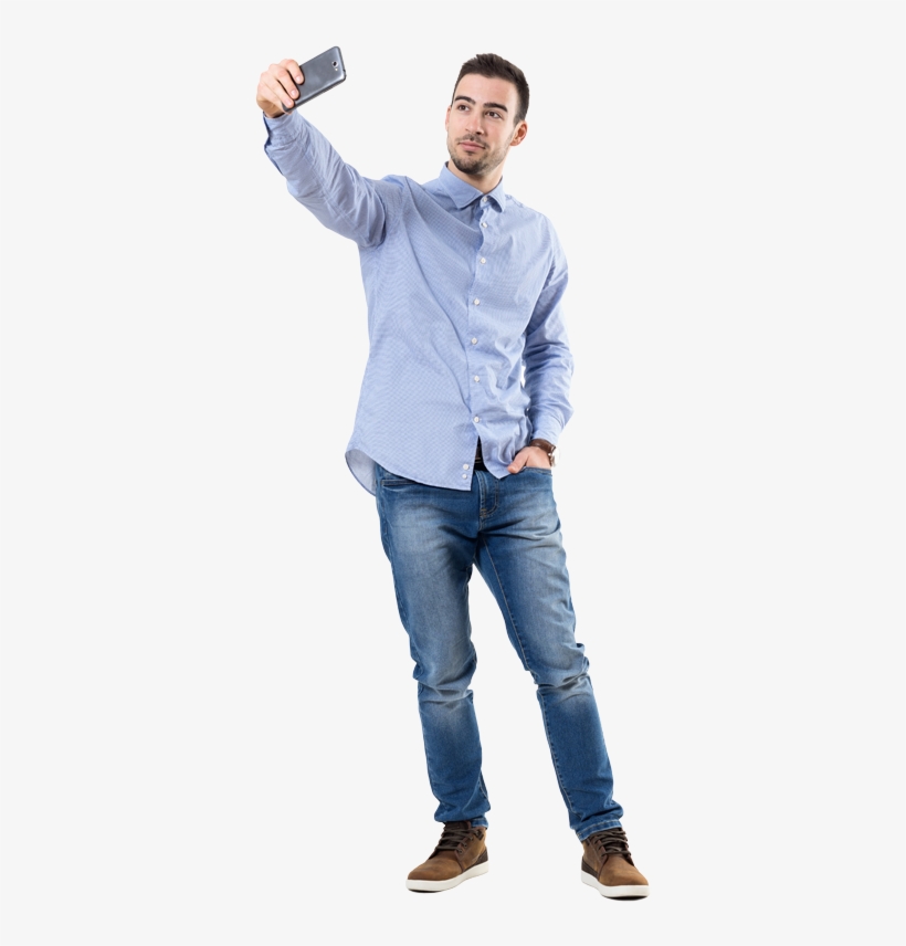 Selfie Png - Man Taking Selfie Png, transparent png #8666855