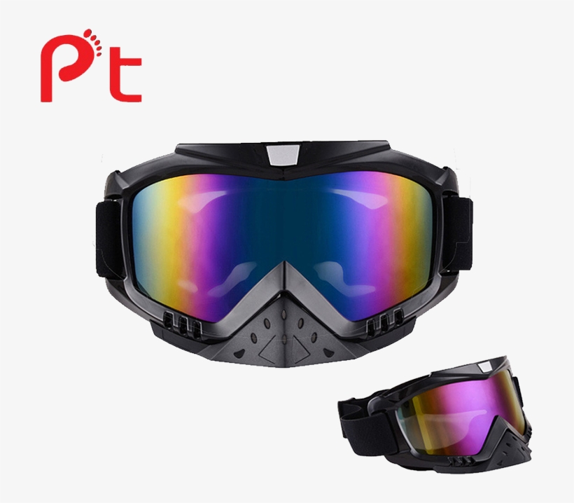 Pt Sports Safety Goggles Detachable Uv400 Windproof - オフ ロード ゴーグル, transparent png #8666957