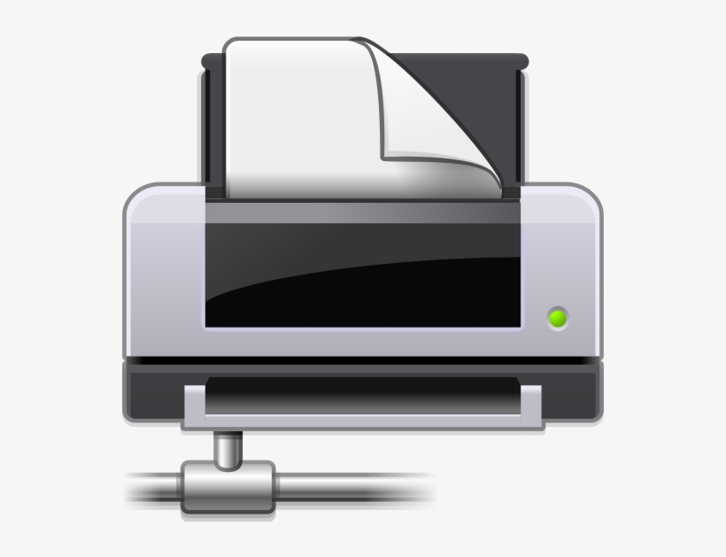 Human Gnome Dev Printer Network - Printer Icon, transparent png #8667363