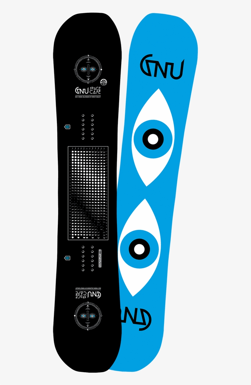 Gnu Forest Bailey Space Case Snowboard - Gnu Space Case 2017, transparent png #8667459