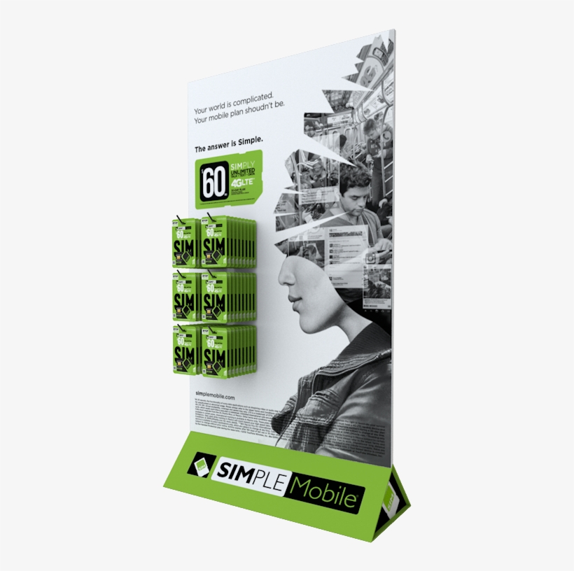 Simple Mobile, transparent png #8667820