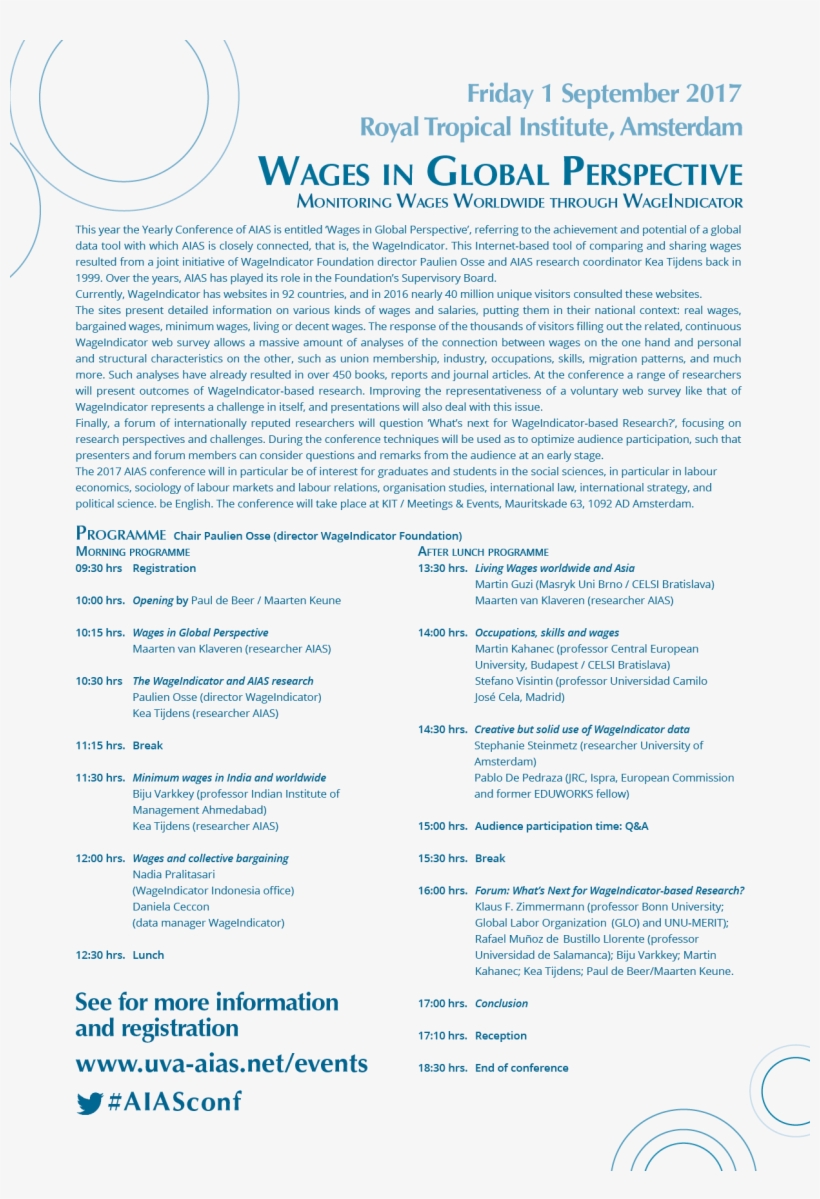 Invitation Aias Conference 1 September 20172 - Document, transparent png #8668414
